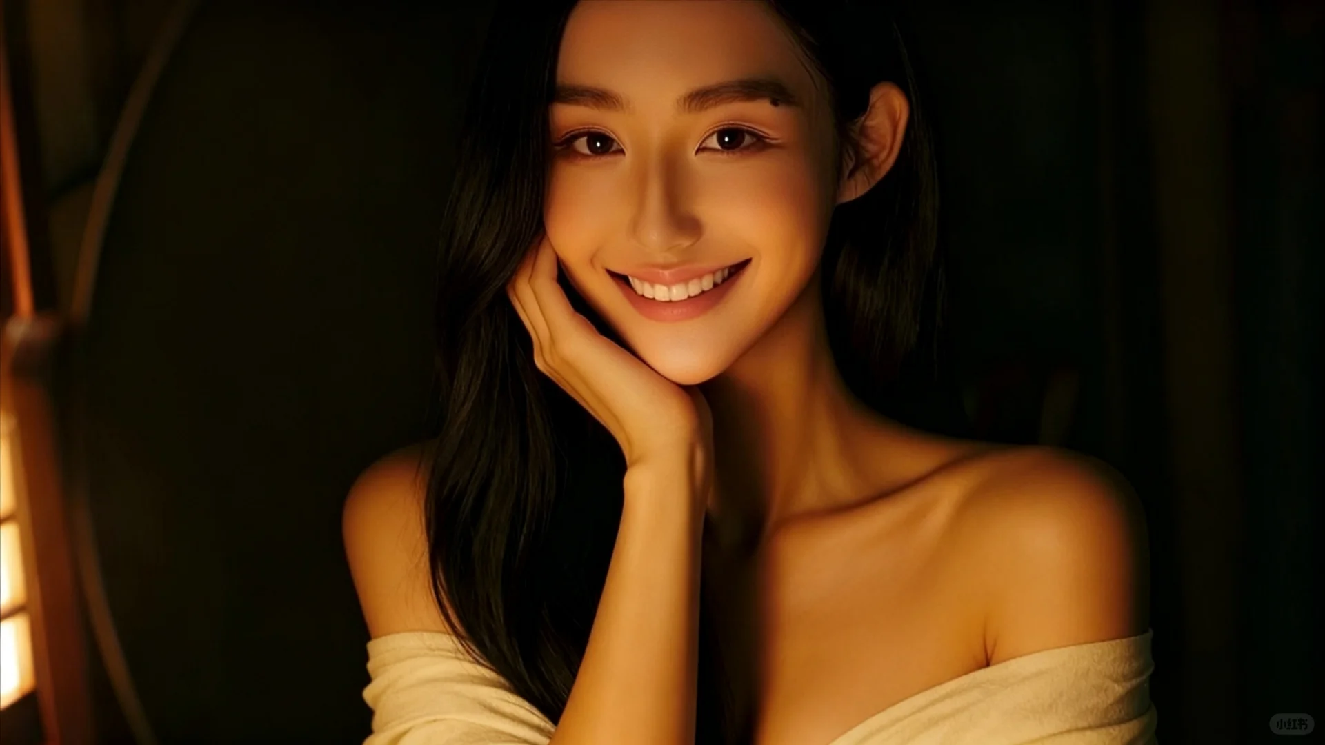 抓拍神瞬间！大家能猜猜，她当时是看到什么