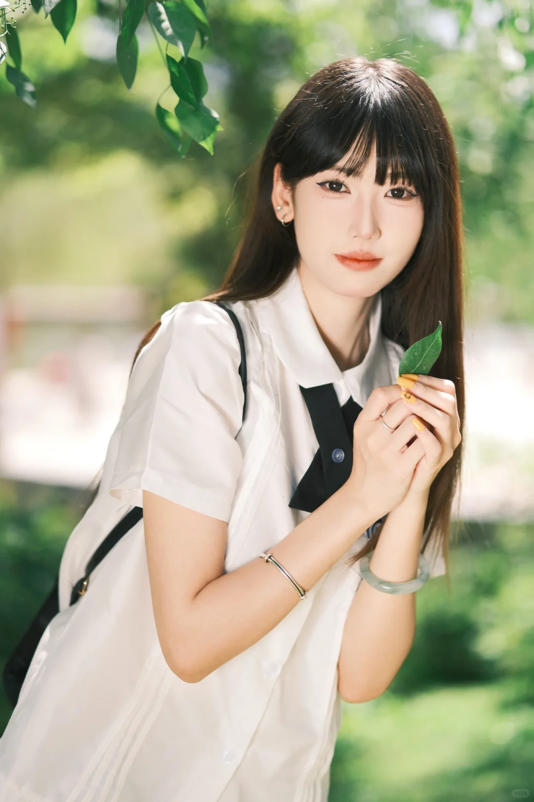 中附校服真的太美啦！