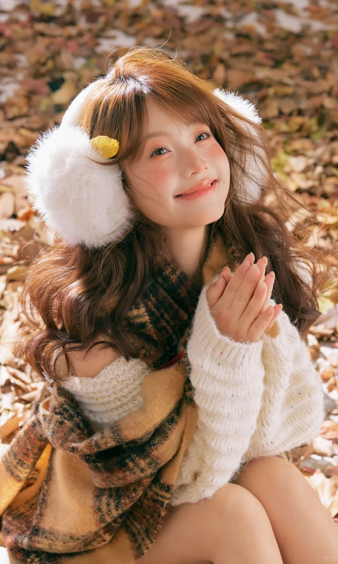 存一些超甜的秋天落叶拍照姿势🍁｜杭州写真