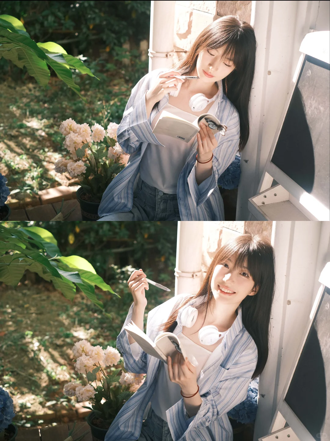 存一些日常感秋日拍照姿势📷🍂🍁