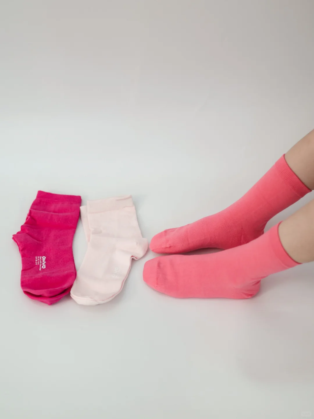 🌸粉粉嫩嫩的袜子，把春天穿在脚上！