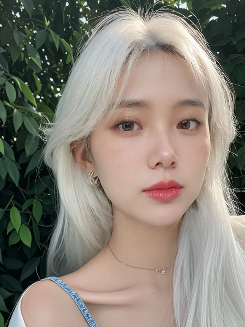 40岁满头白发，也可以优雅的老去