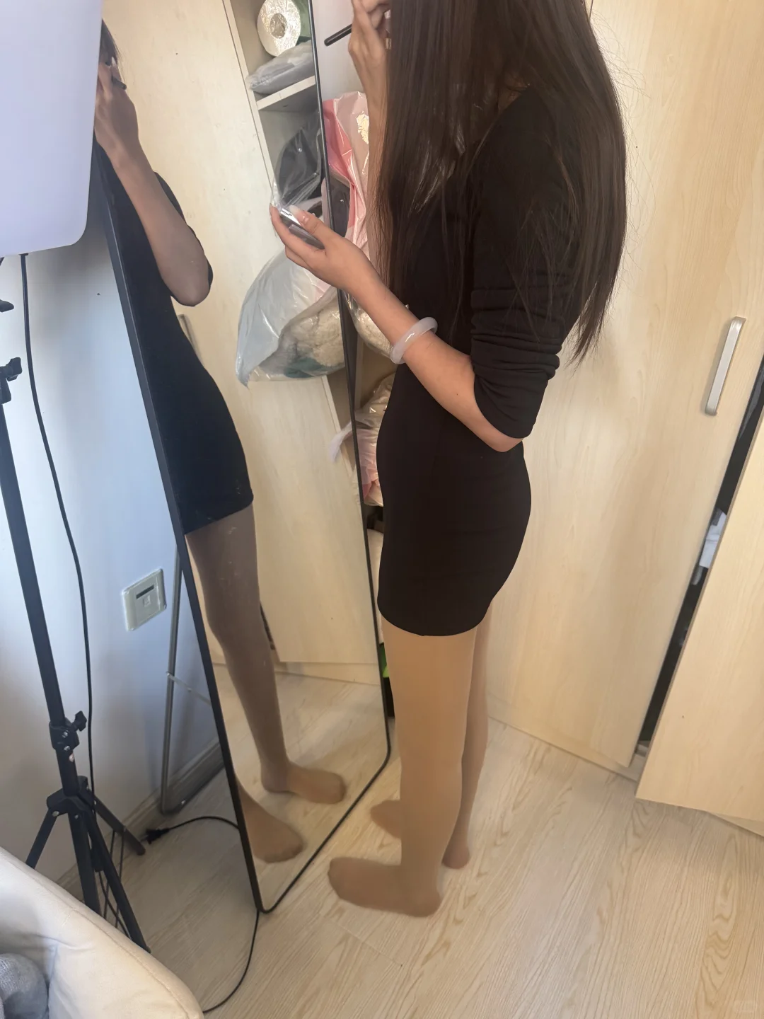 天冷加丝~ 冬天啦 小伙伴们注意保暖哈❤️