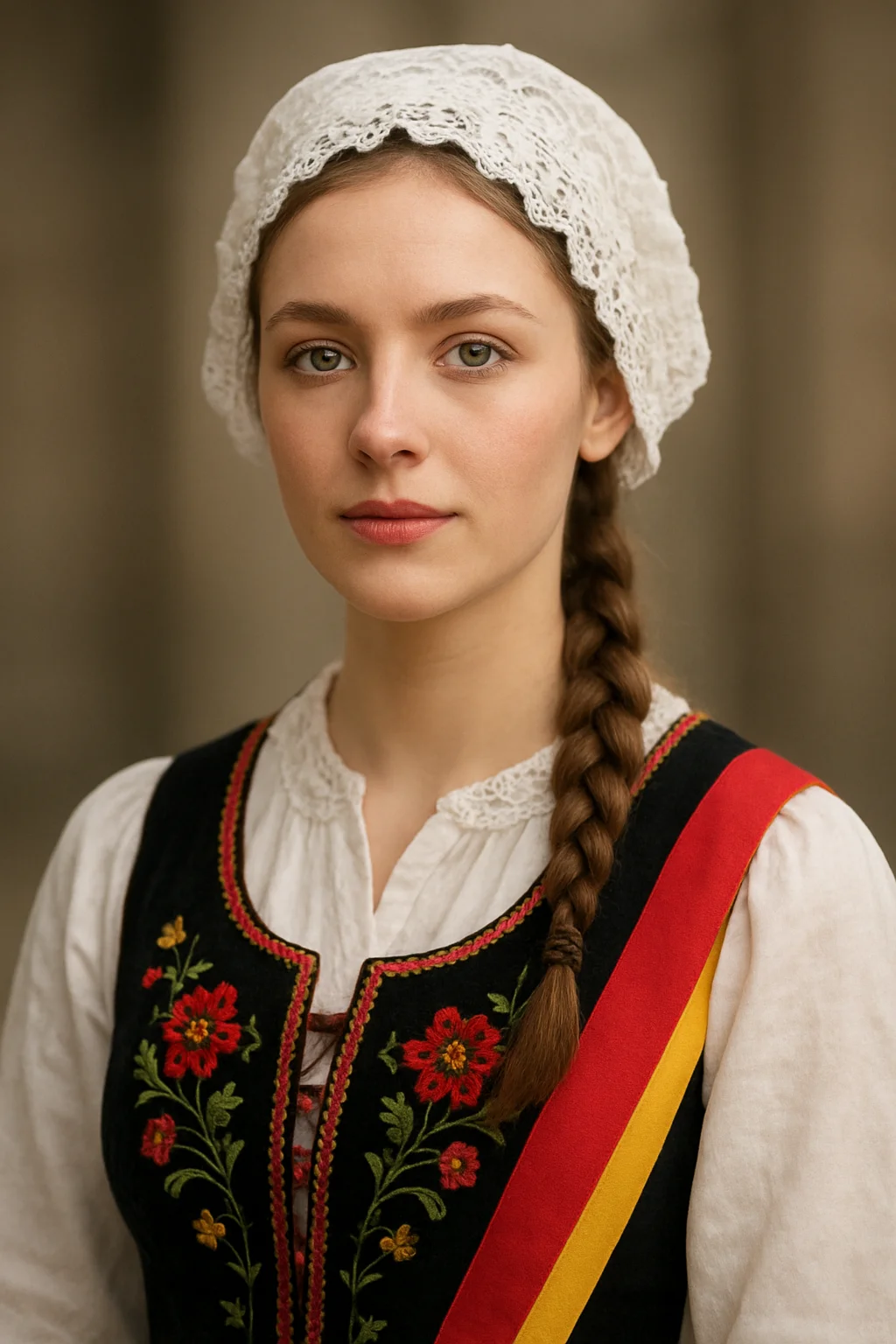 油画少女走进现实！比利时仙女颜值暴击！