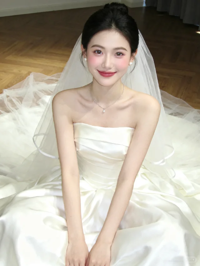 女孩子总要为自己穿一次婚纱吧（附口令）