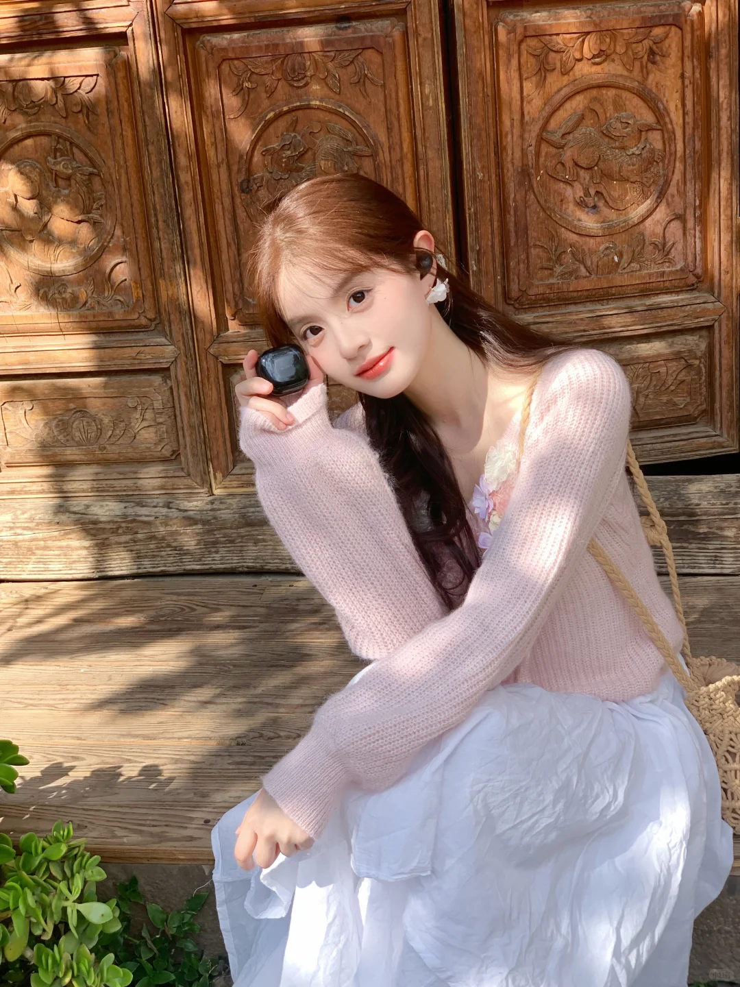 手机也可以拍出少女朦胧感