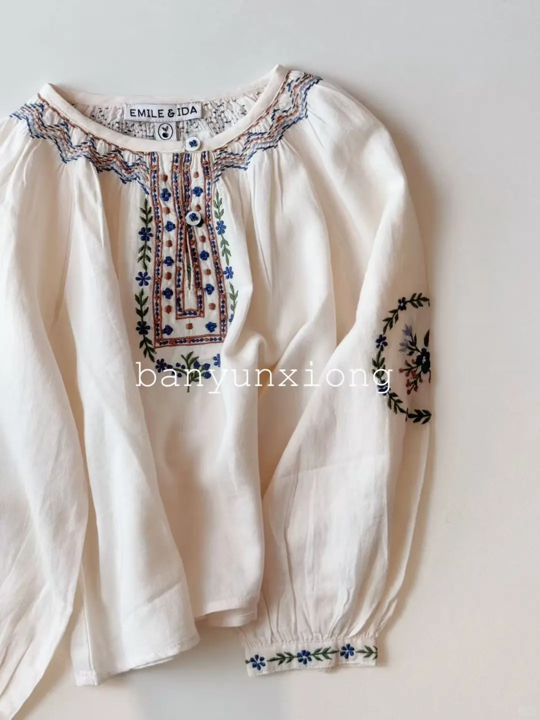 Emile et ida | 女宝复古田园风