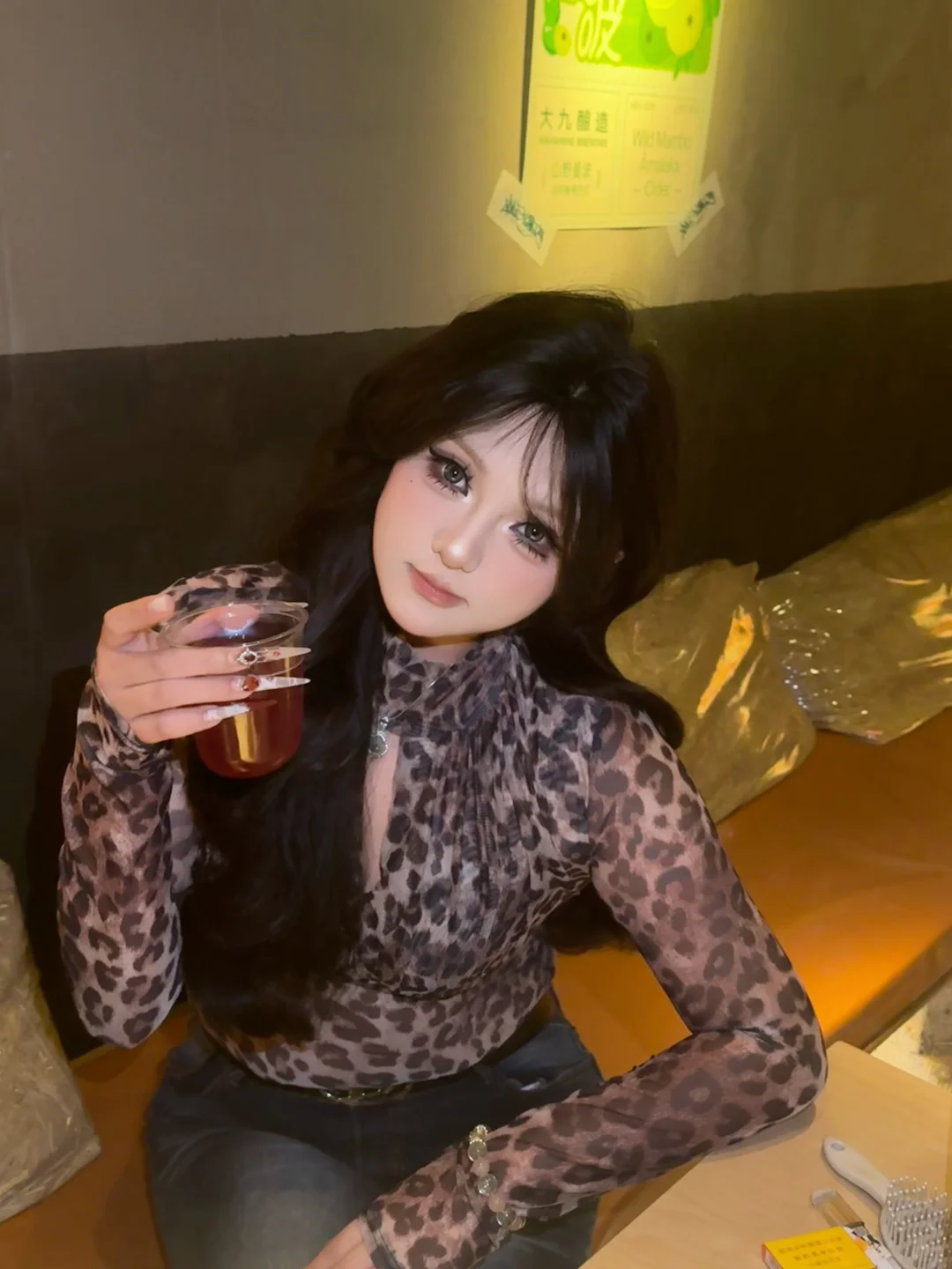 秋冬正是穿豹纹的时候