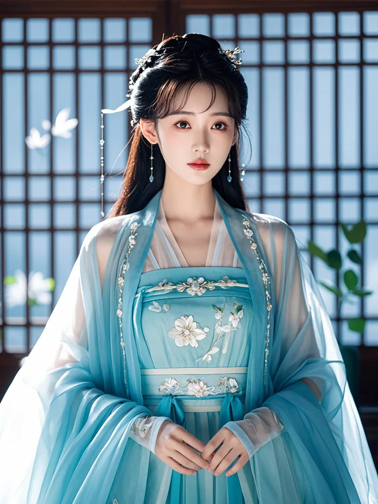 碧空幽梦之纱裙汉服情