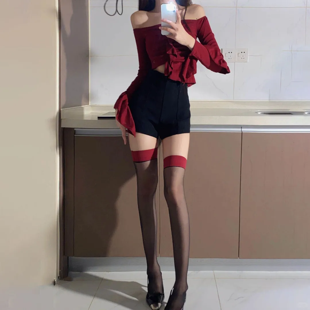 夏日必备！性感黑丝，魅力无限