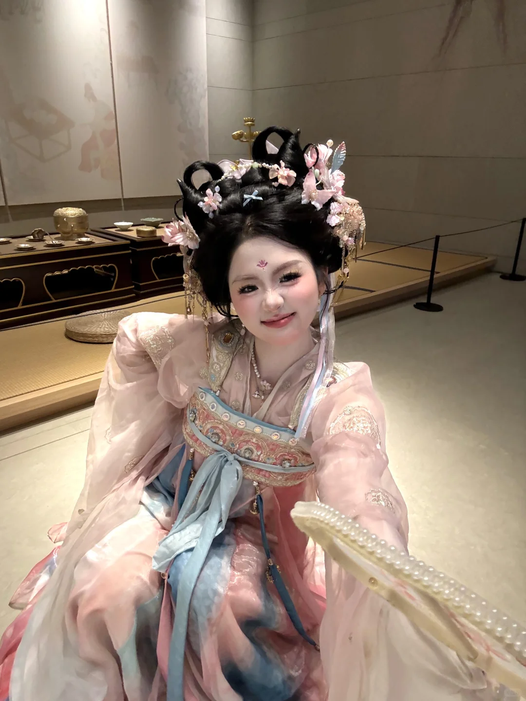 在西安花100多的妆造体验✨好可爱呀～