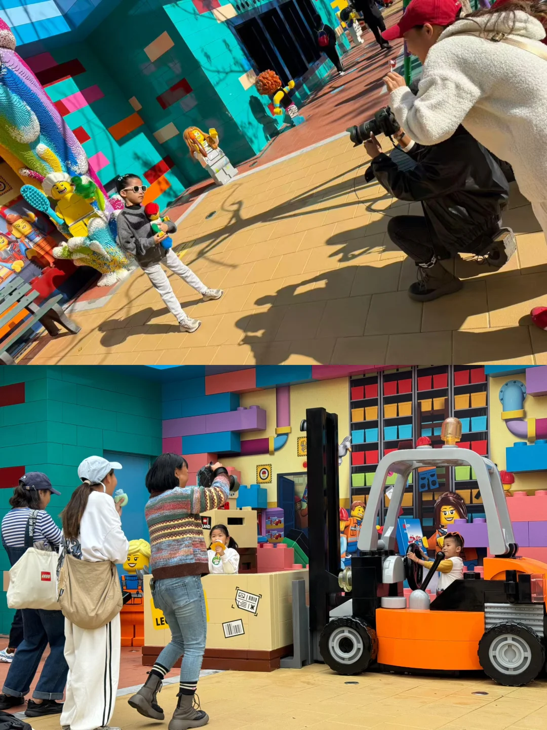 乐高乐园拍娃女摄的工作日常📷