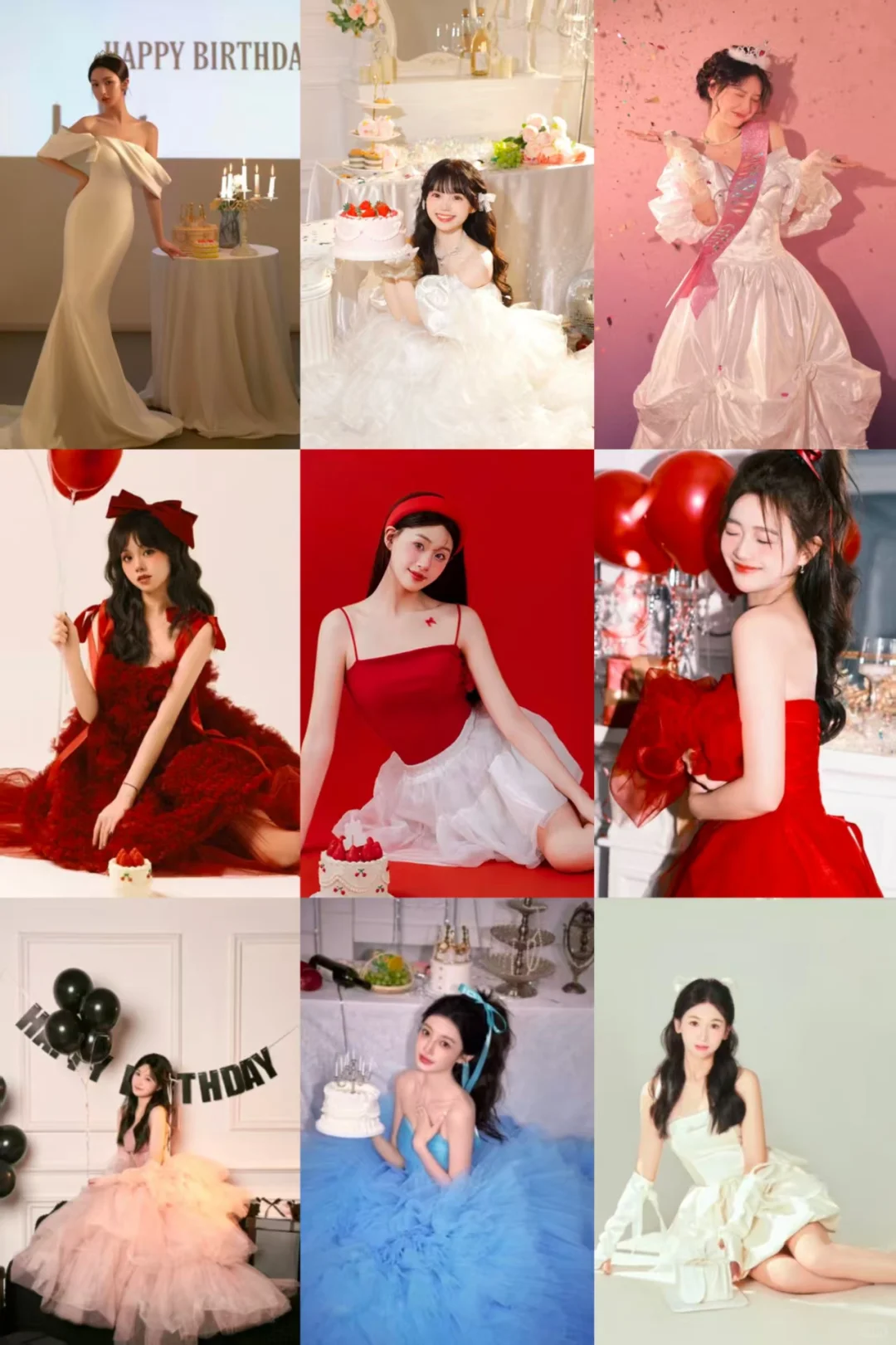 家人们，这周六想去拍写真，求帮选一下风格