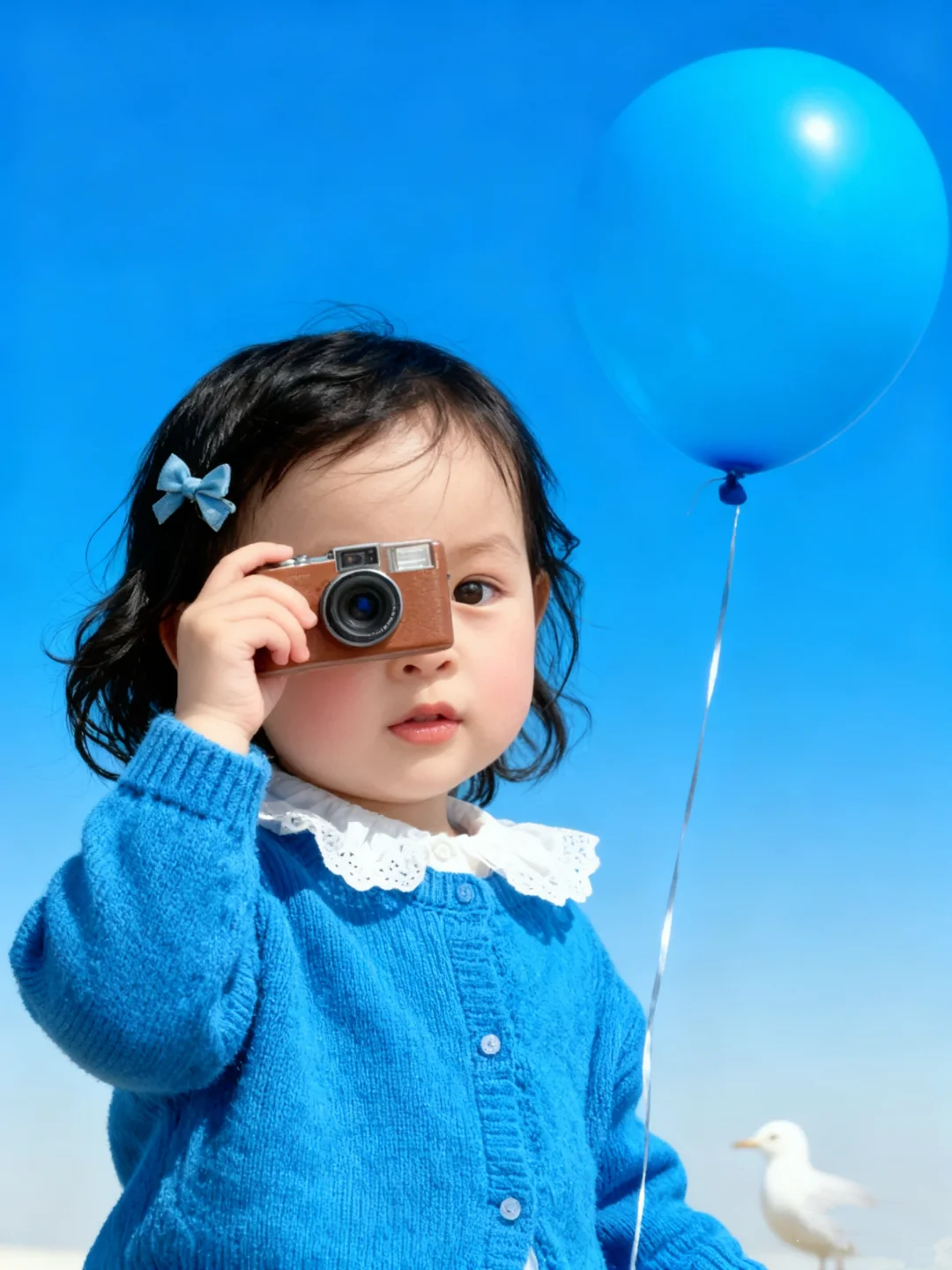 1分钟get同款韩系复古宝宝写真～（附口令）