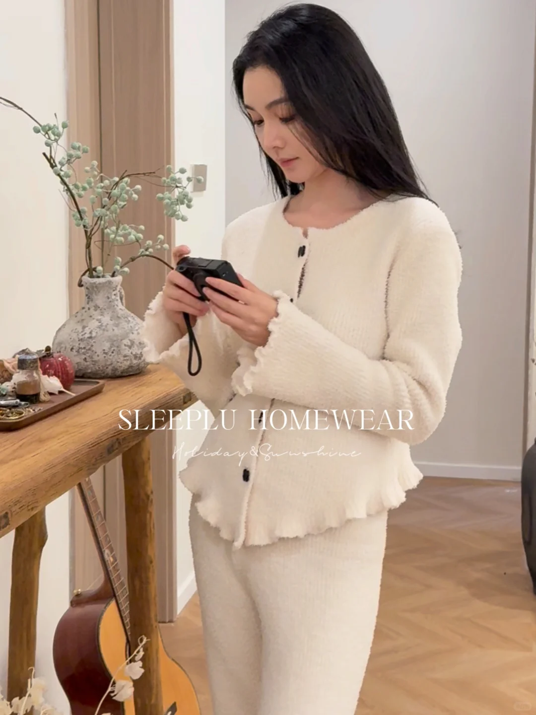 好喜欢我的秋冬睡衣！！奶呼呼的氛围感好爱