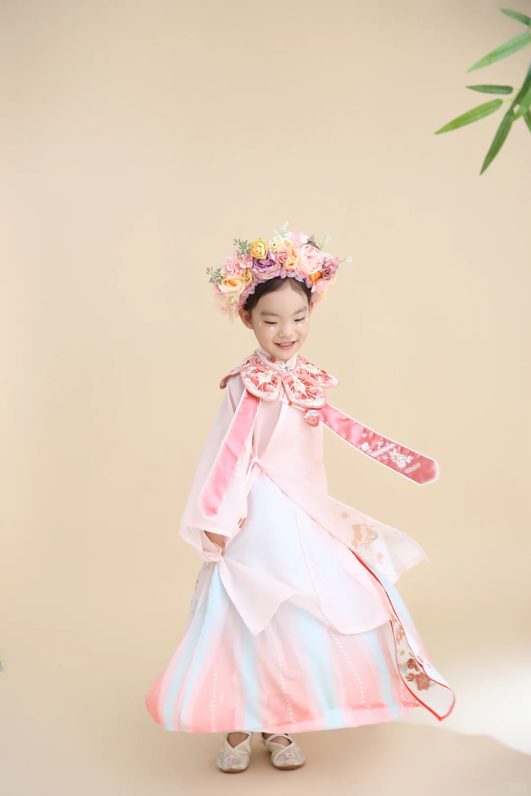 国风儿童写真🌸女宝的簪花写真太出片啦