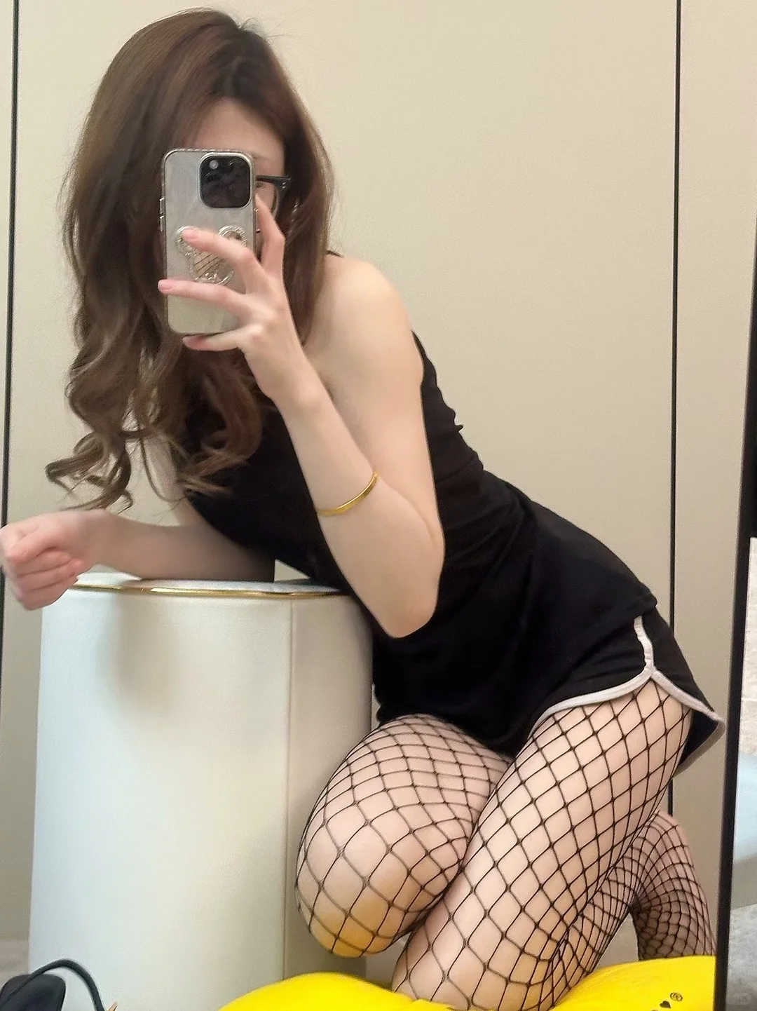 网袜穿搭|把性感慵懒焊在身上