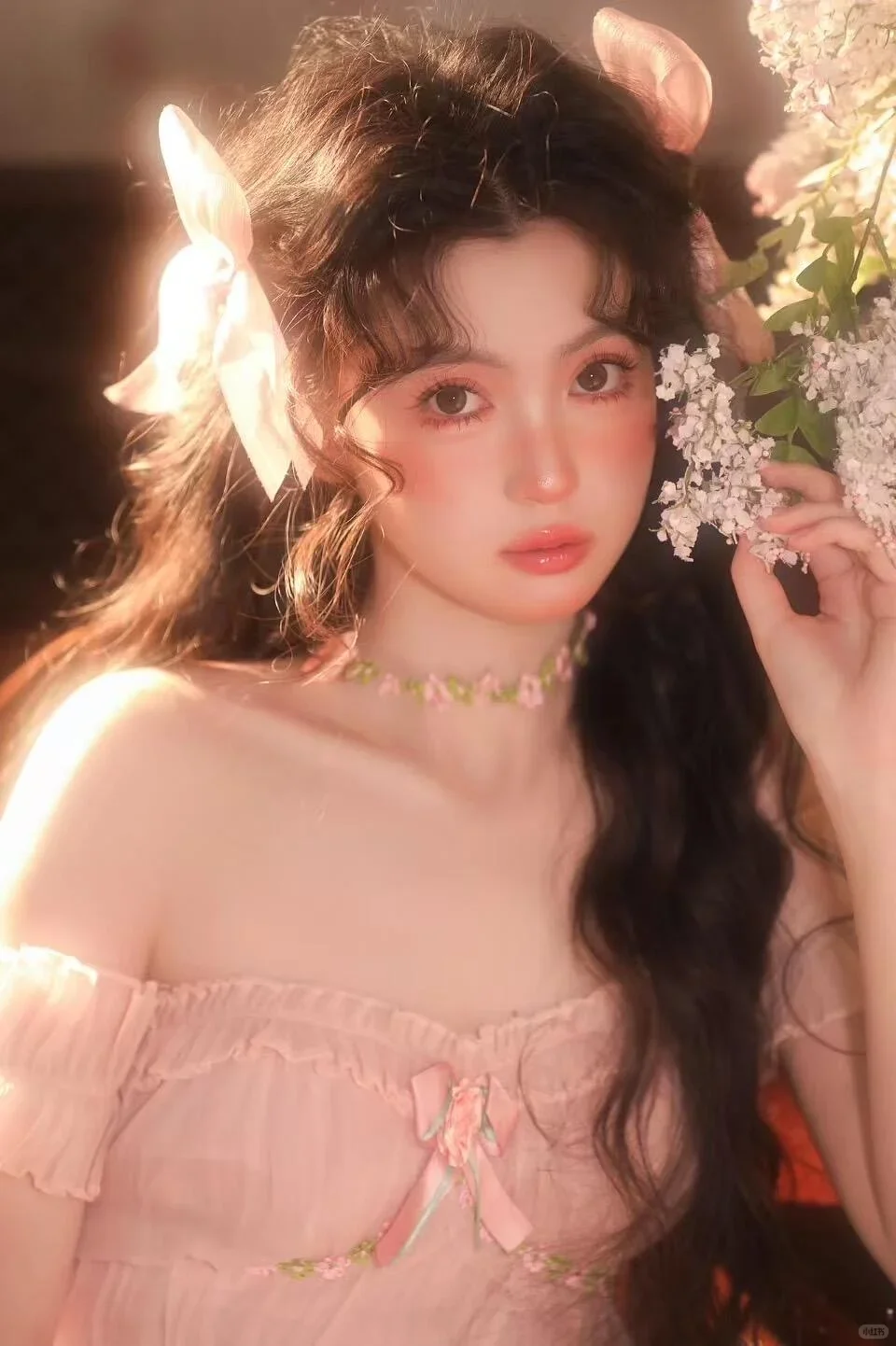 佛山写真～花漾里的粉纱，是闯入童话的下午