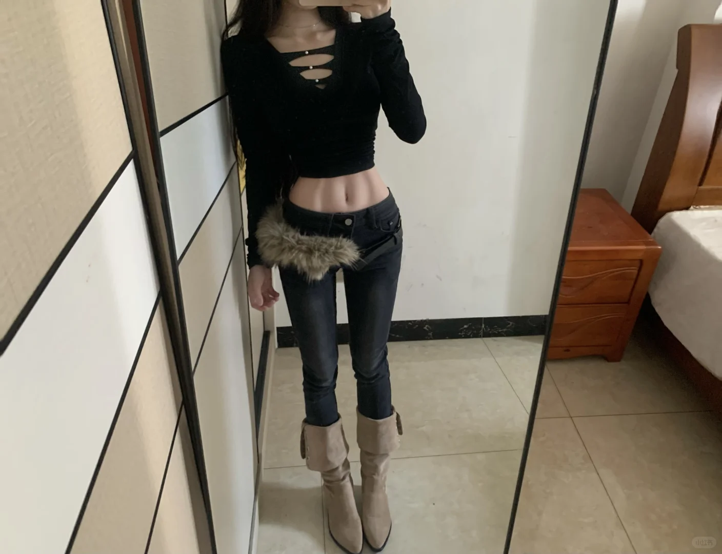 小脚裤好显身材