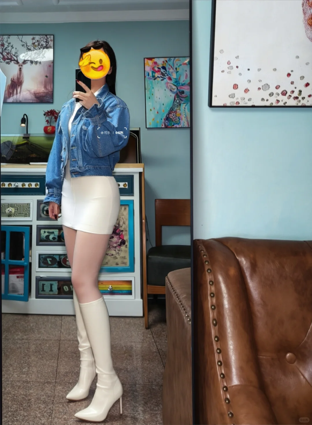 白靴子➕小白裙斩男还是斩女