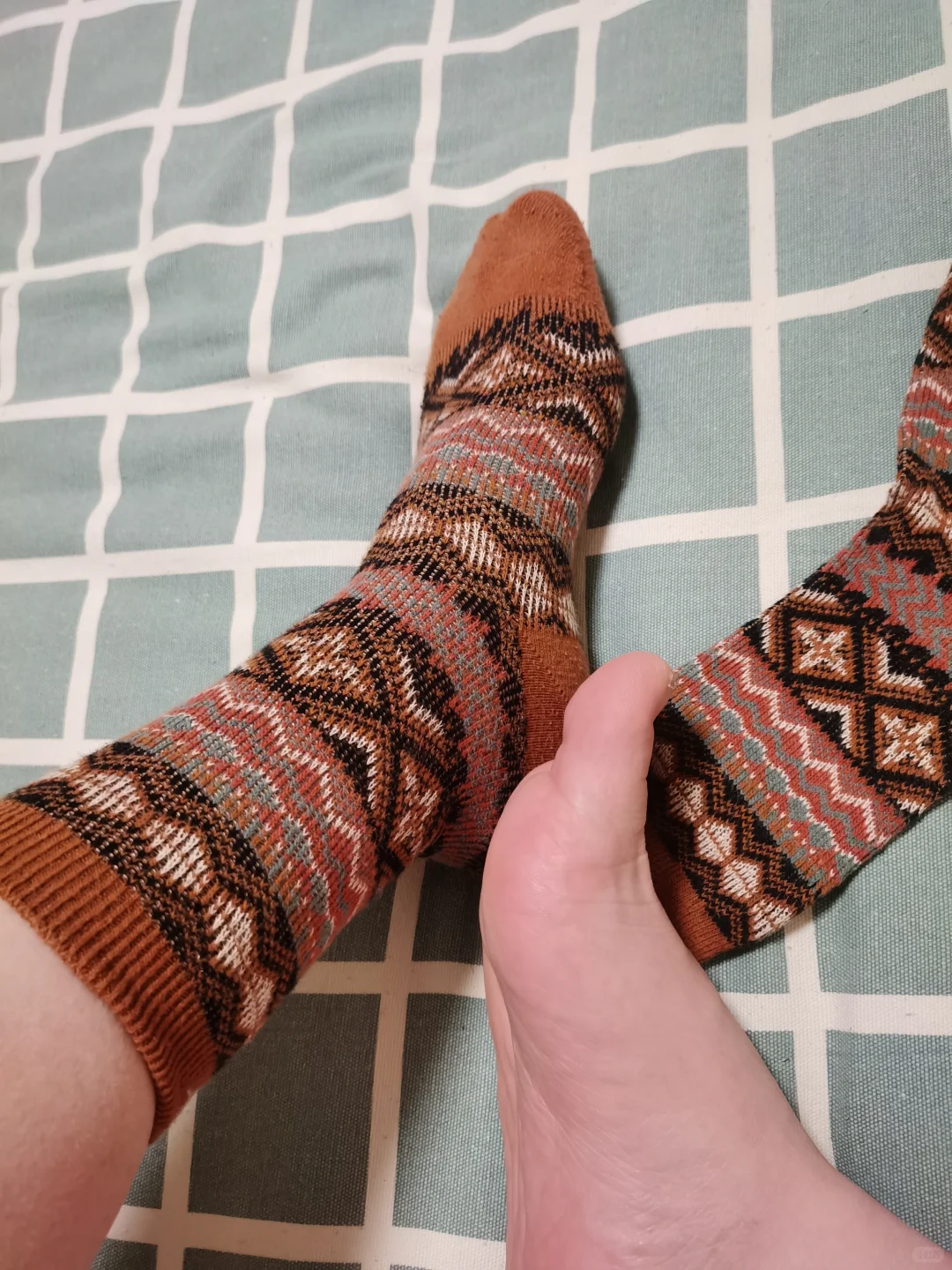 明天穿啥袜子？