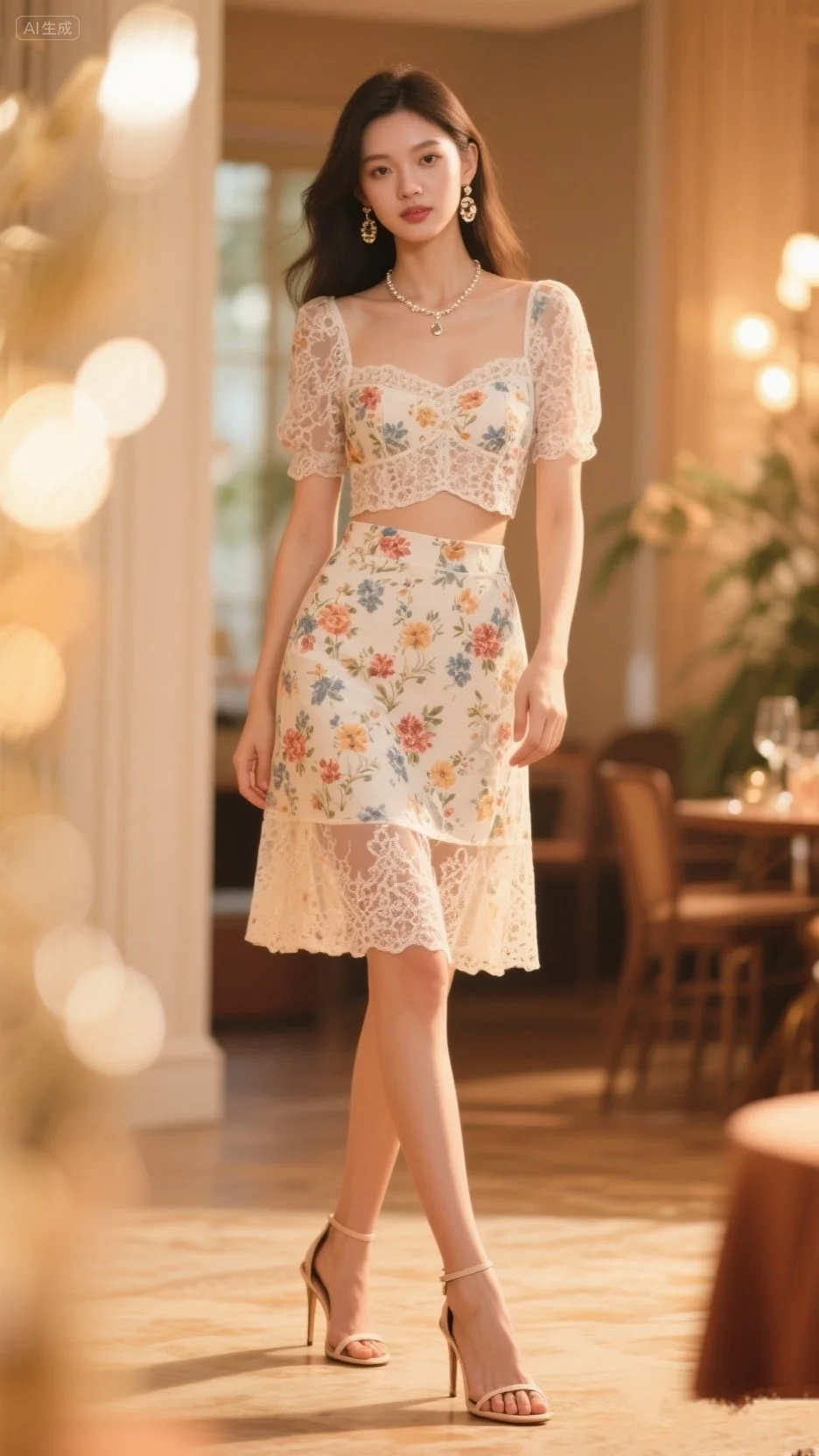 女主的裙子太美了，谁不爱呢～