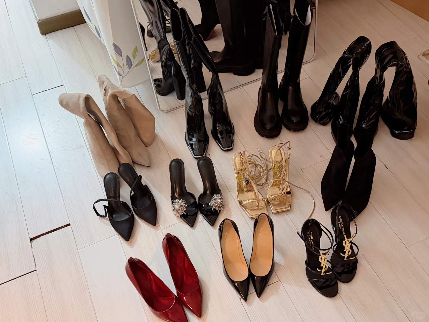 一年内成为了高跟狂魔&hellip;