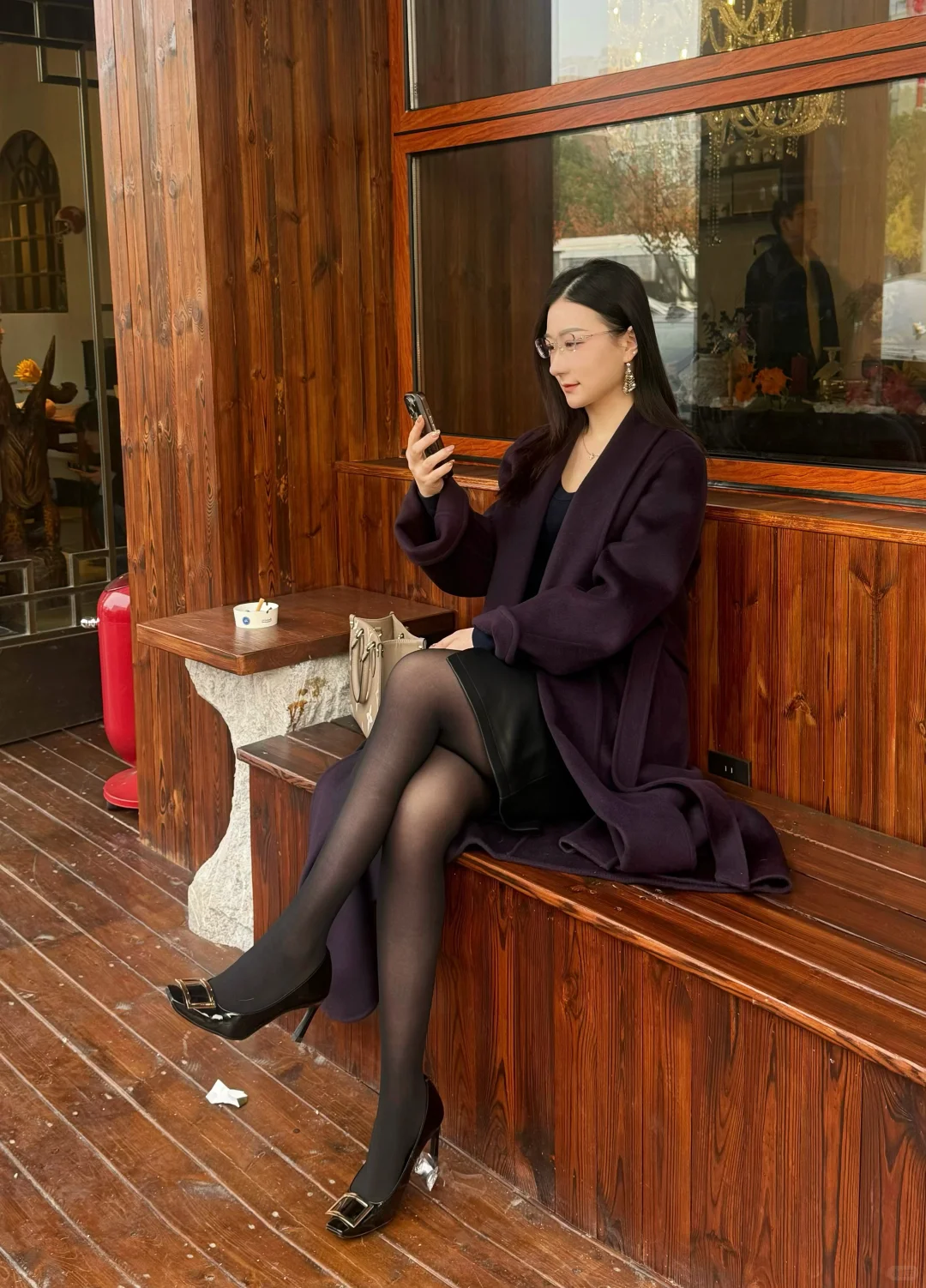 就喜欢这样干净利落的打扮~