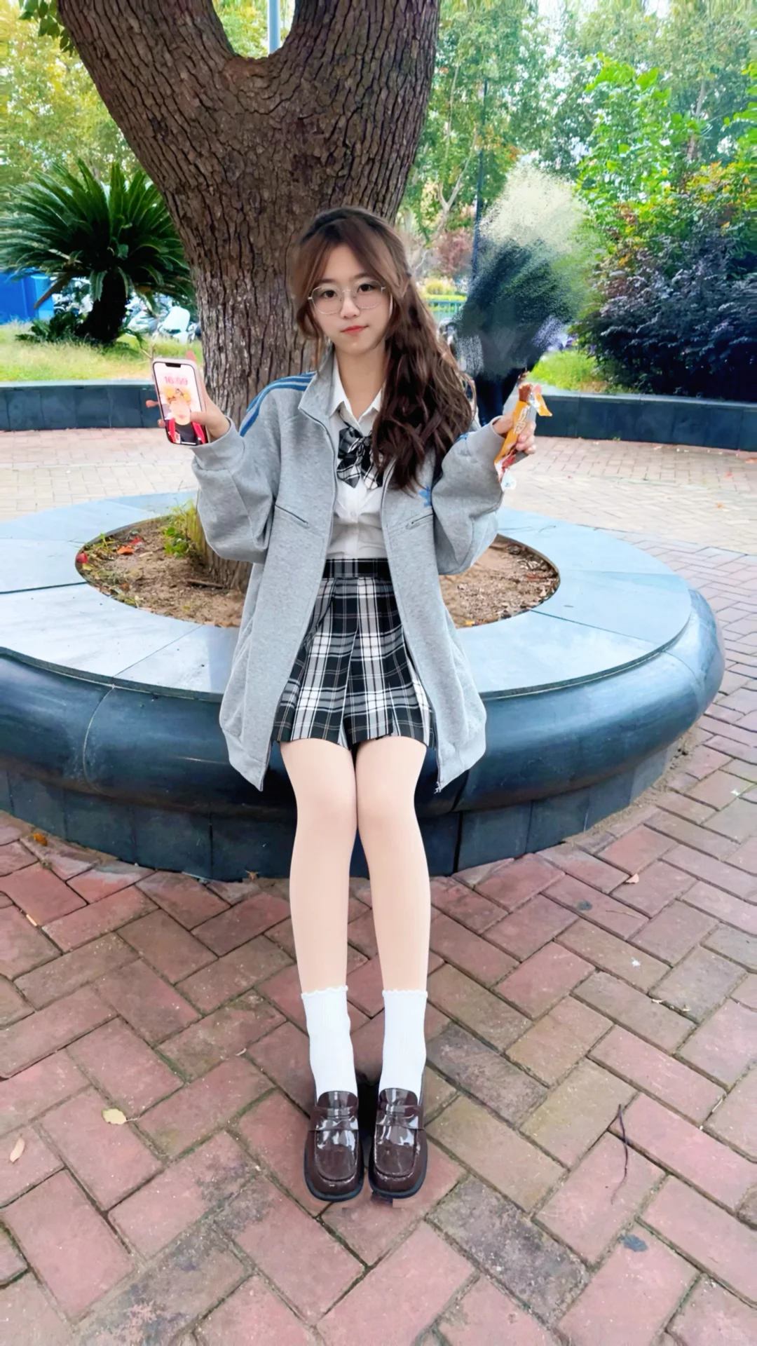 jk的外景拍照📸