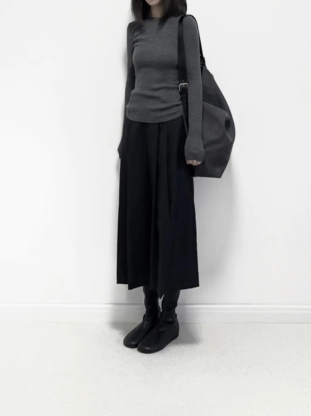 🖤allblack通勤套西，又酷又飒又显白