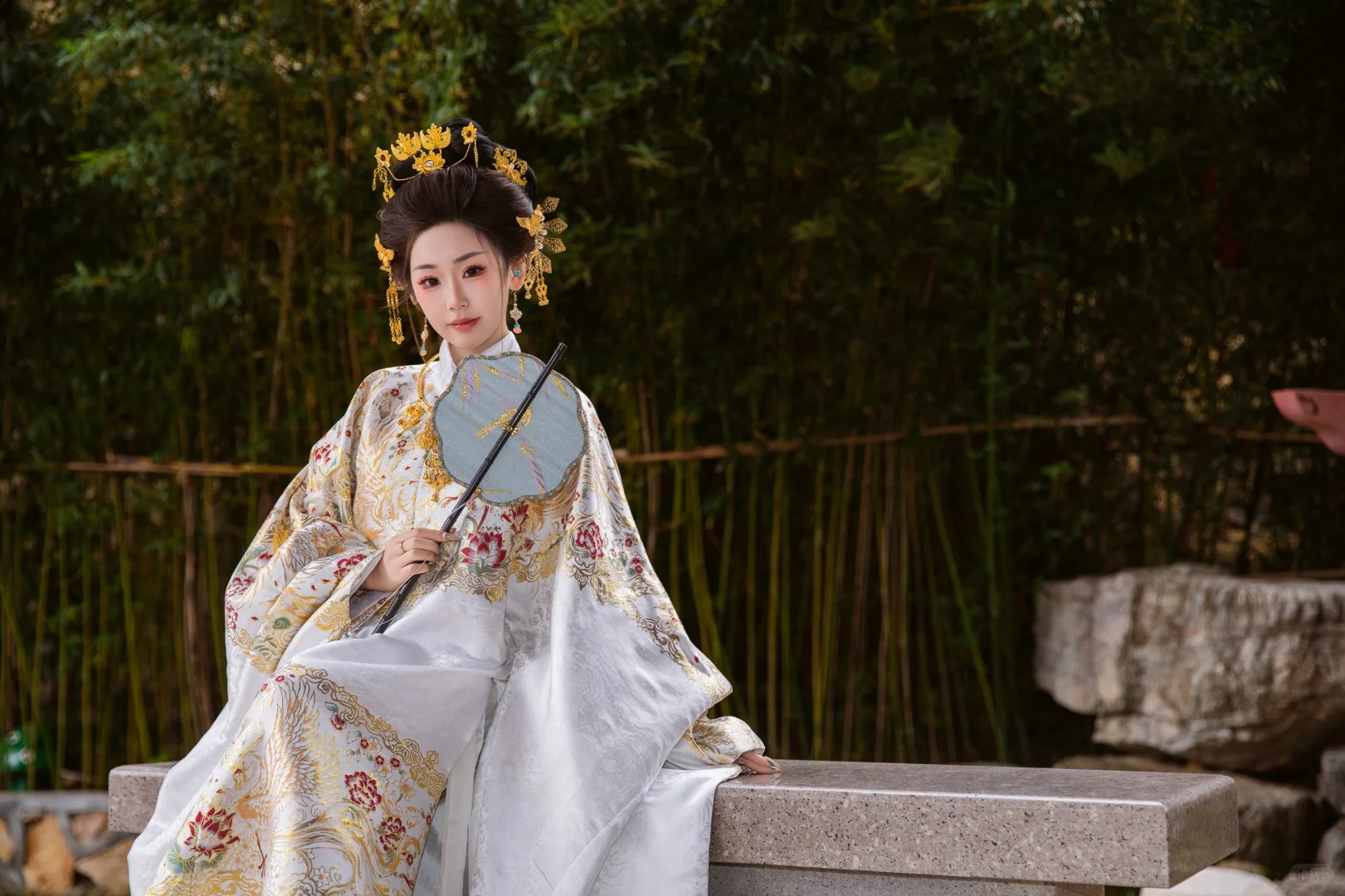 大明贵女仪态杀🔥宝莲寺拍出了穿越感📸