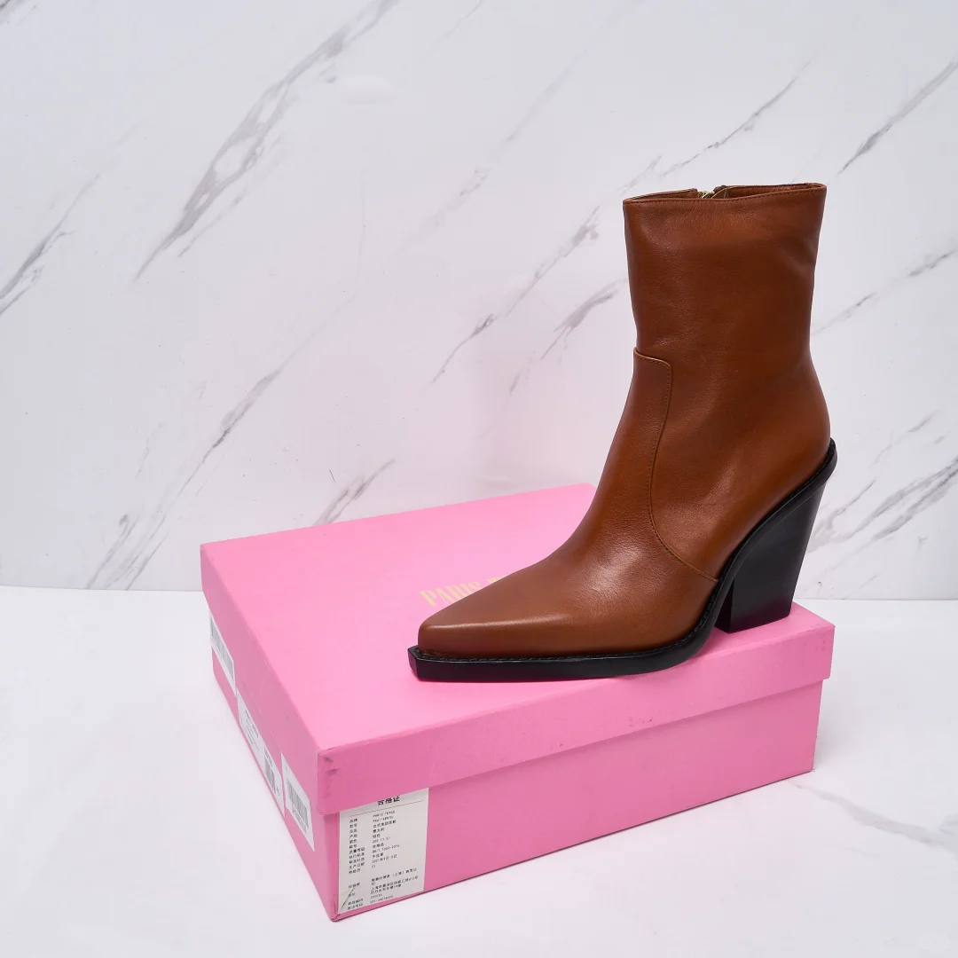 1️⃣5️⃣8️⃣0️⃣ParisTexas女士西部牛仔骑士靴