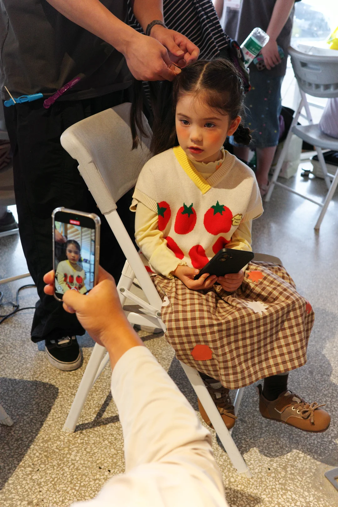 女明星moi的后台花絮（番茄版🍅）