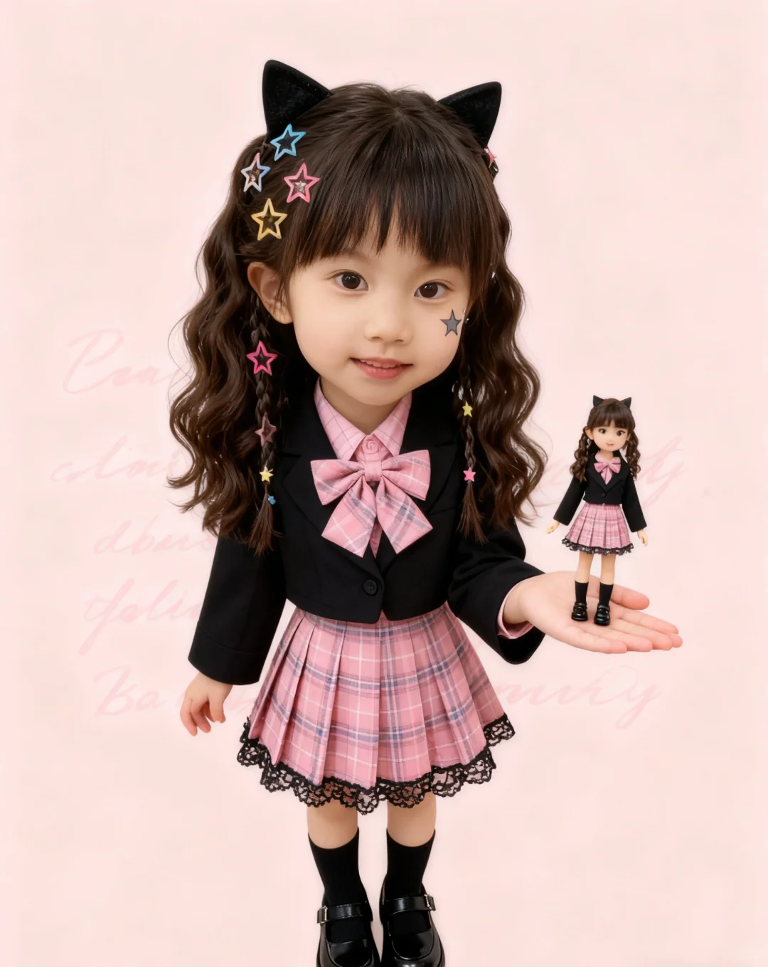 小女孩子的时尚穿搭、好漂亮、好可爱呀