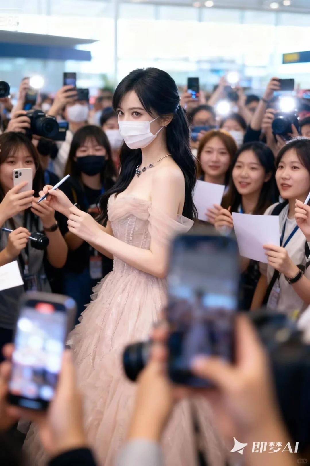 国漫女神闯娱乐圈红毯杀疯了