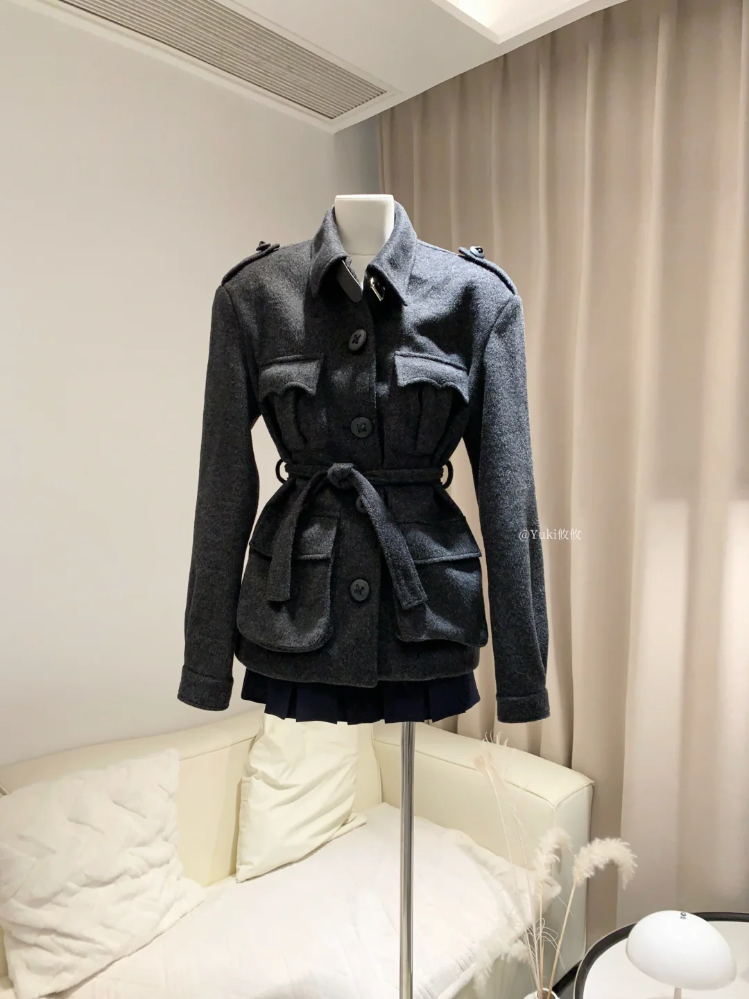 韩系毛呢大衣可以拍啦！