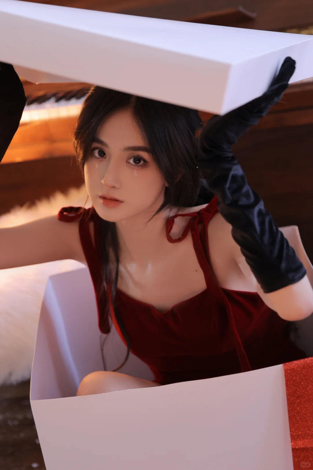 在烟台🎄圣诞小猫写真🐈被赞爆了～