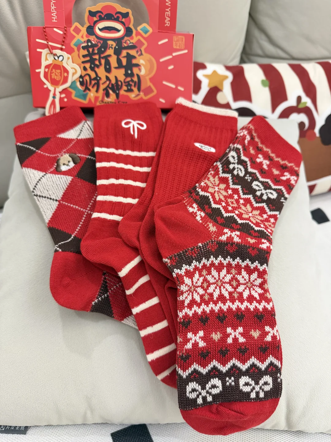 圣诞袜✨新年袜 美到all in！