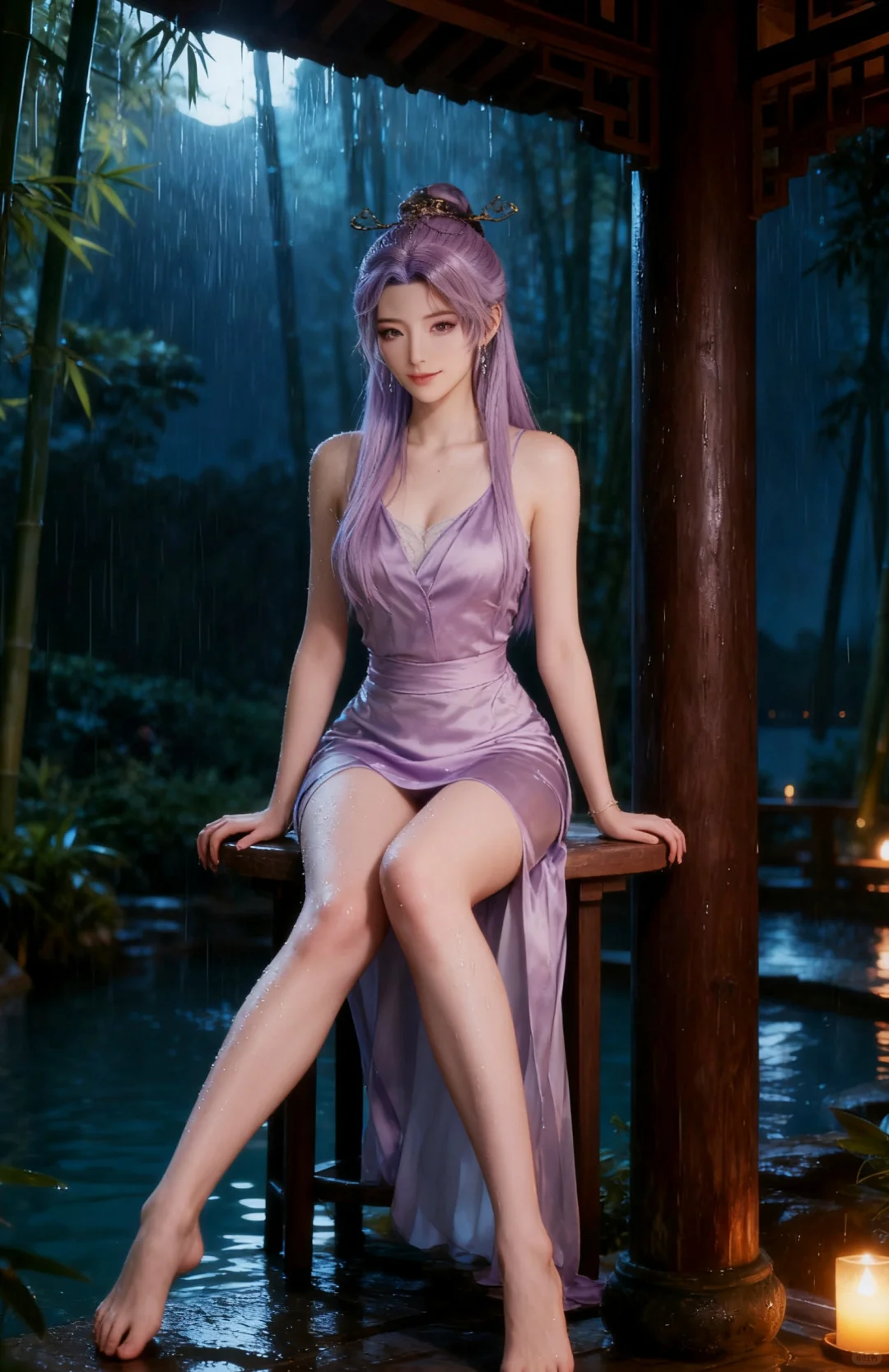 国漫女神绘画壁纸、云霄仙子篇！