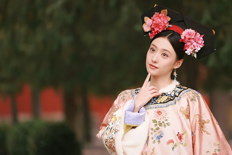 是还珠格格女主角的胡连馨呀，容色倾城！