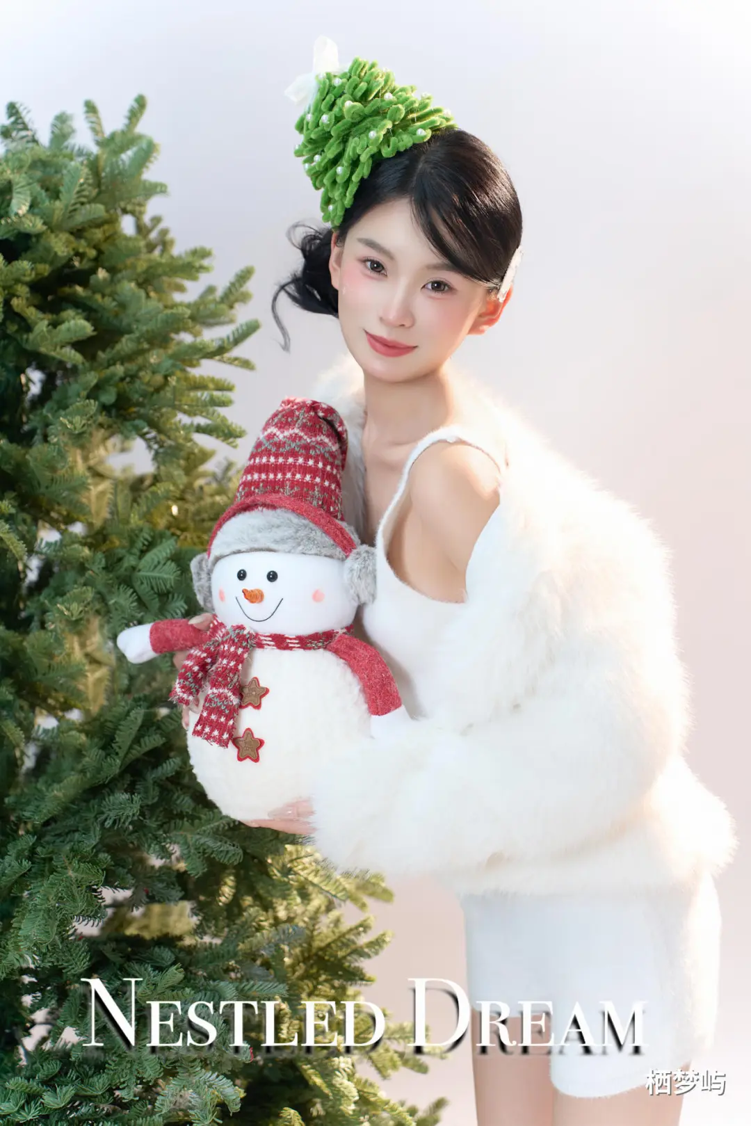 南京圣诞写真🎄软萌雪精灵的圣诞甜意