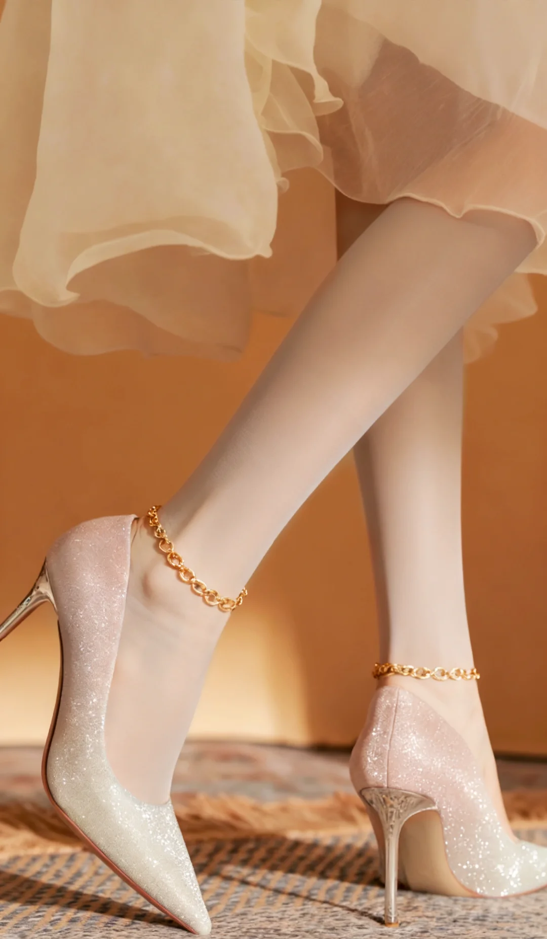 会发光的高跟鞋