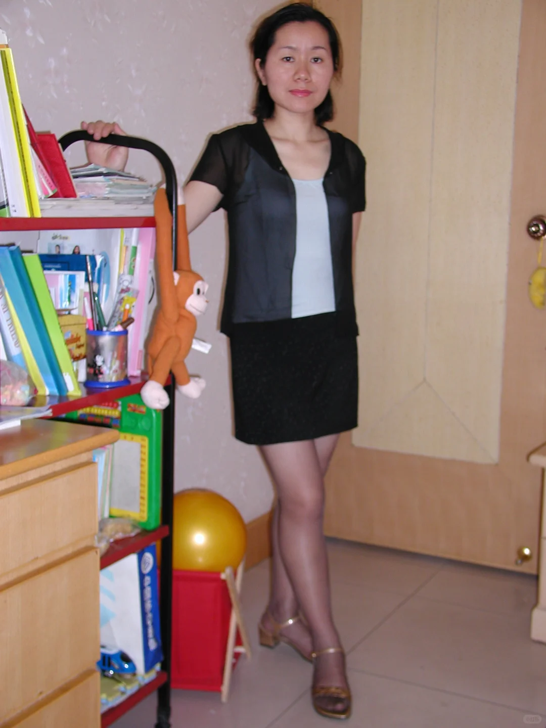 老照片，回顾美丽气质反差熟女（415/ 500）