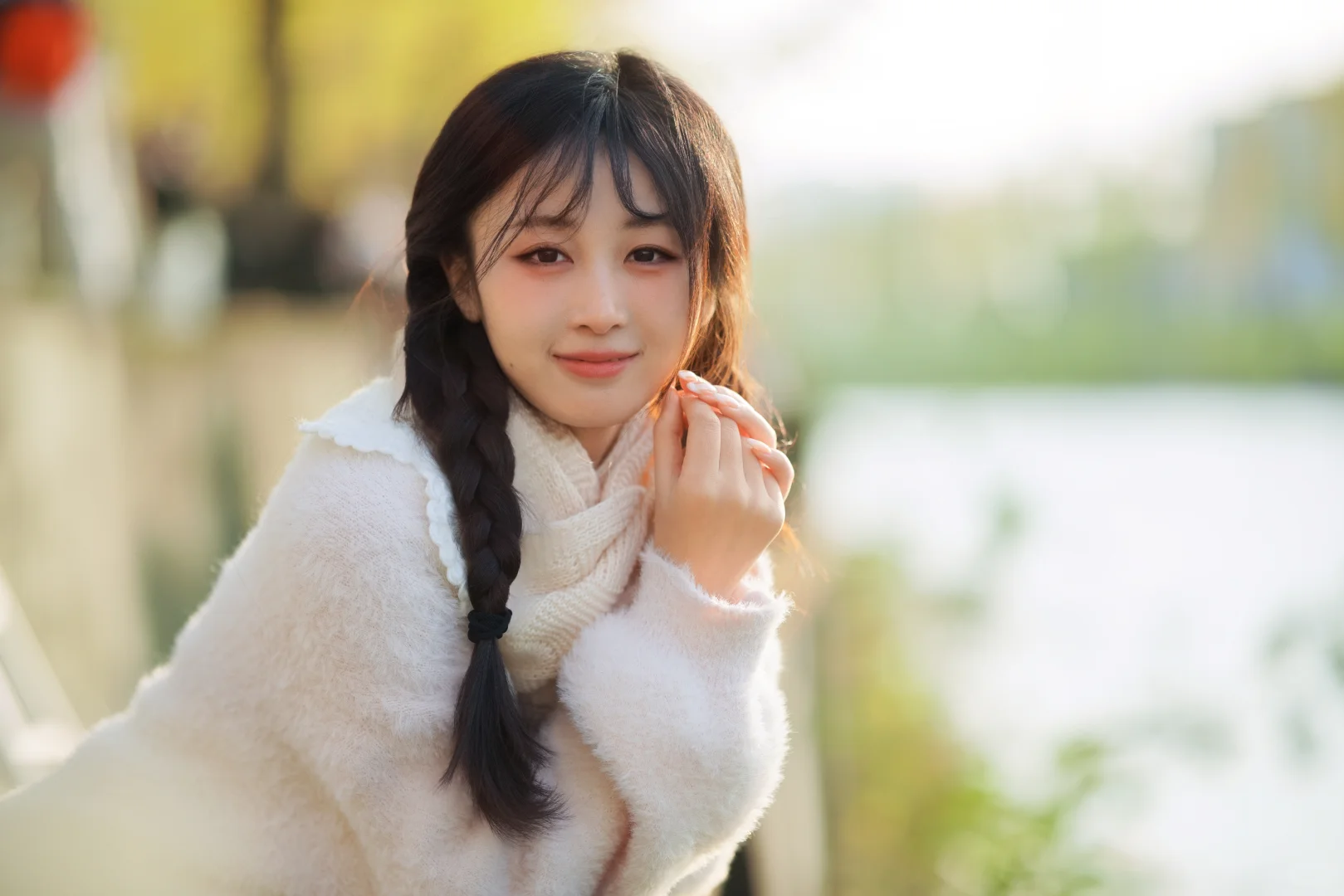 成都摄影培训丨学员作品秋天银杏氛围感写真