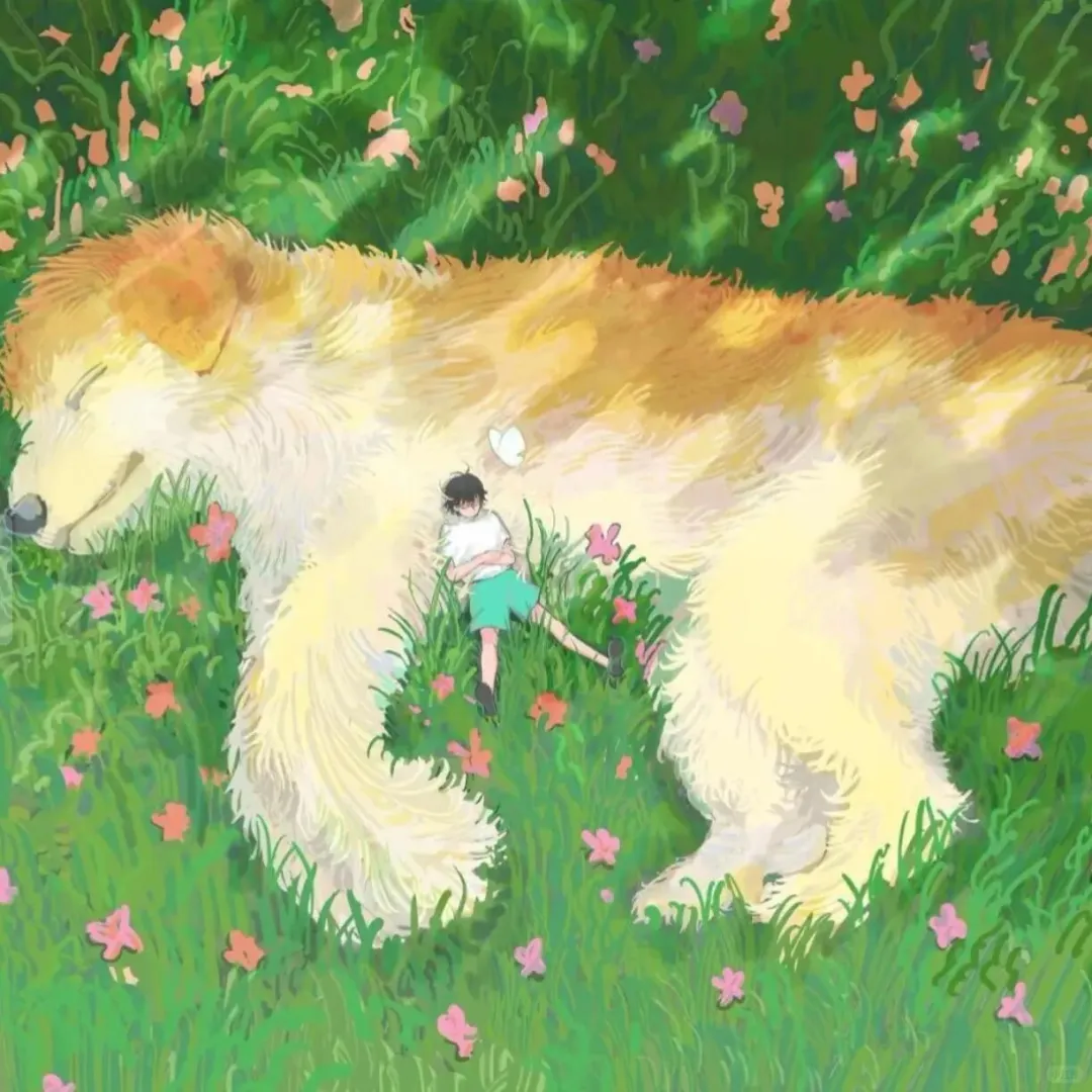 喜欢的插画～绿色系💚