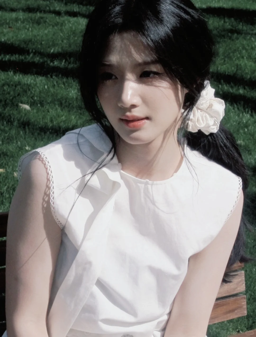 我愿称卢昱晓为清纯届的天花板