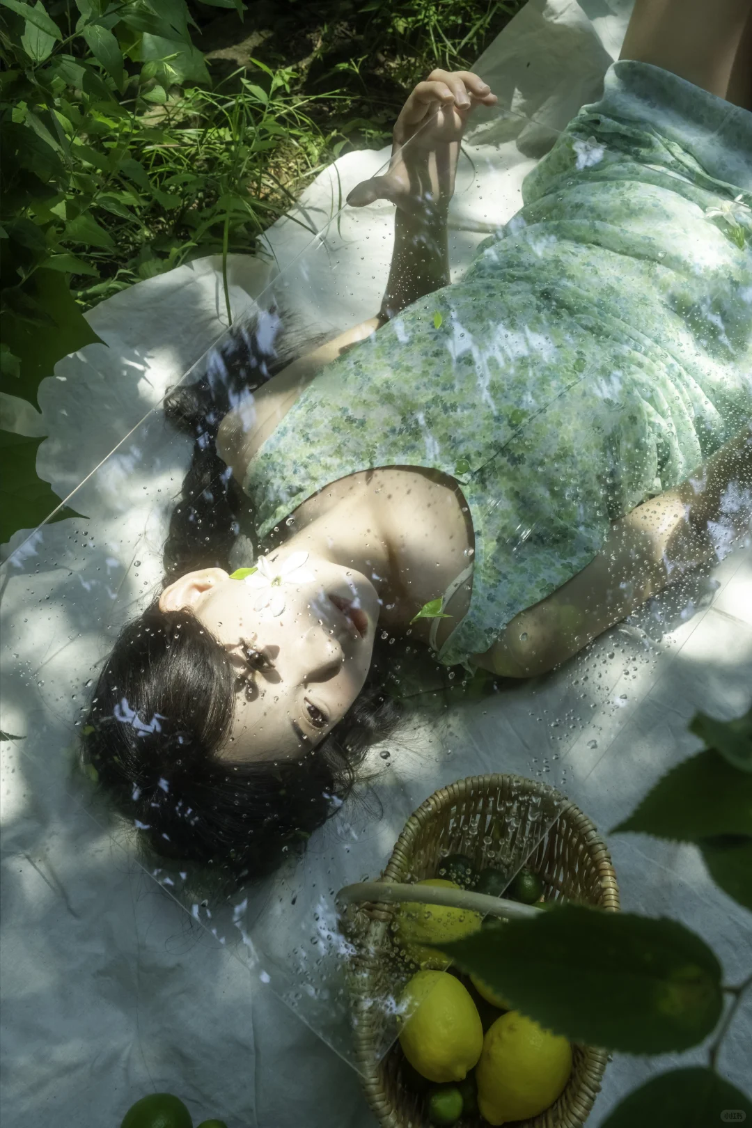 学一些超适合i人小幅度夏日清透感拍照姿势