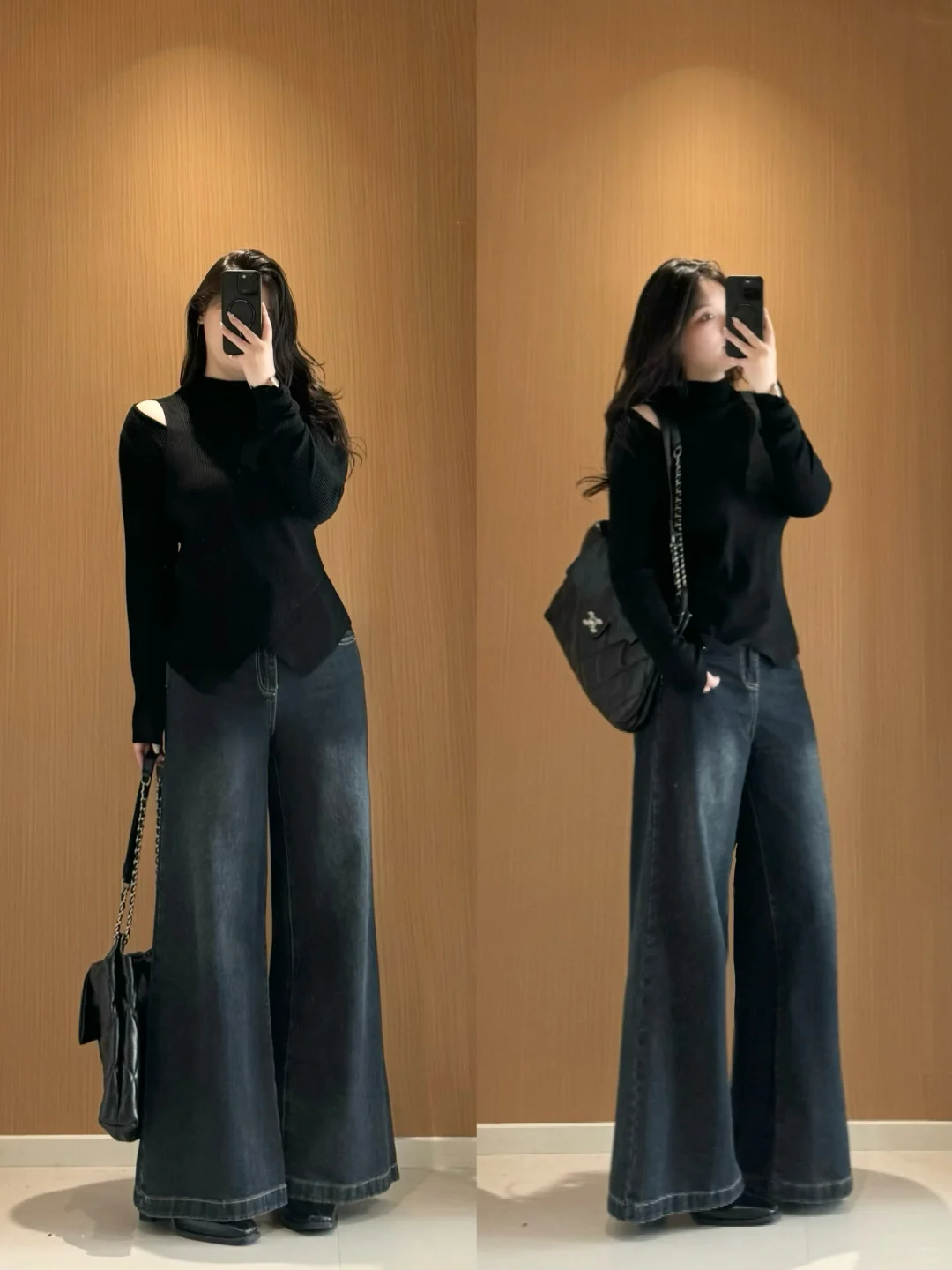 微胖穿搭|140斤 秋冬4️⃣套穿搭🖤好喜欢！