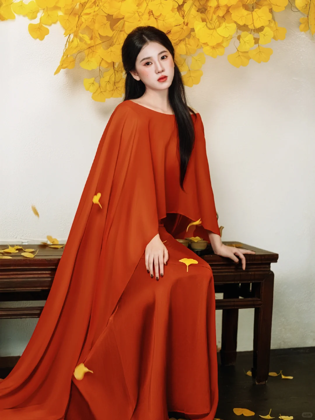 秋天是第二个春天 上海银杏新中式写真