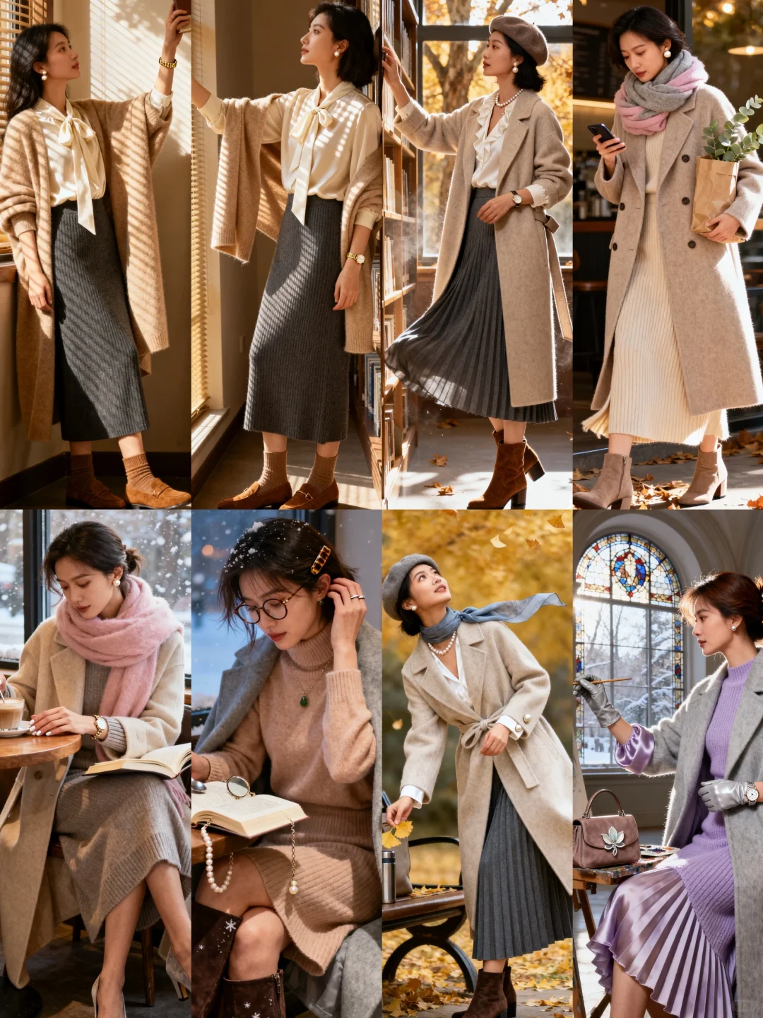 温柔知性风 &middot; 秋冬穿搭指南